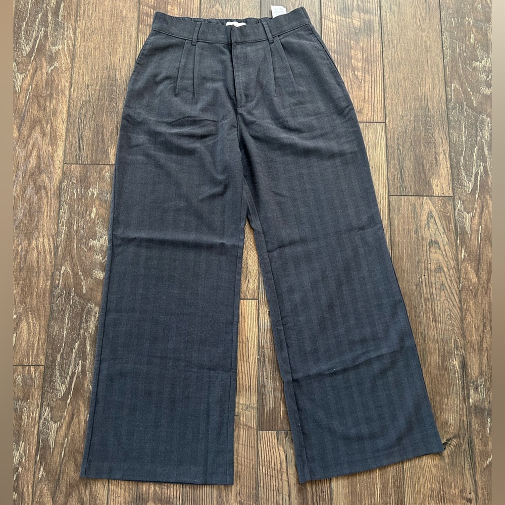 Abercrombie Pleated Wide-Leg Pants